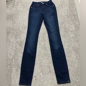 32 inch inseam Good American Dark Blue Straight Leg Jeans